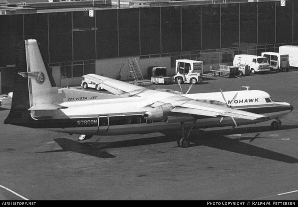 Aircraft Photo of N7809M | Fairchild Hiller FH-227B | Mohawk Airlines | AirHistory.net #38134