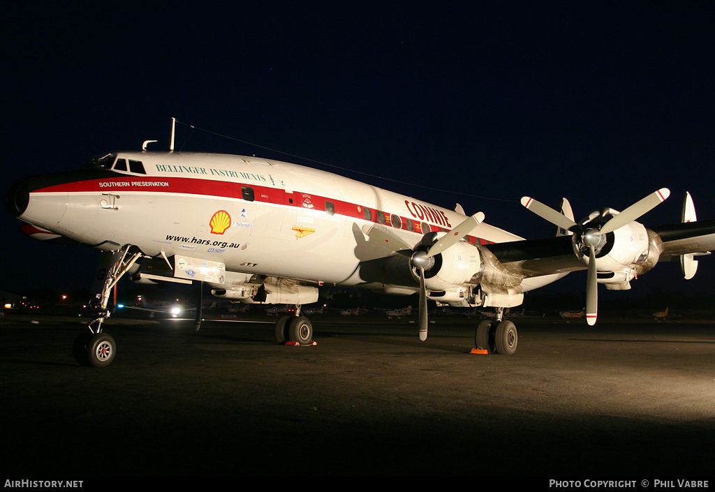 Aircraft Photo of VH-EAG | Lockheed C-121C Super Constellation | AirHistory.net #38139