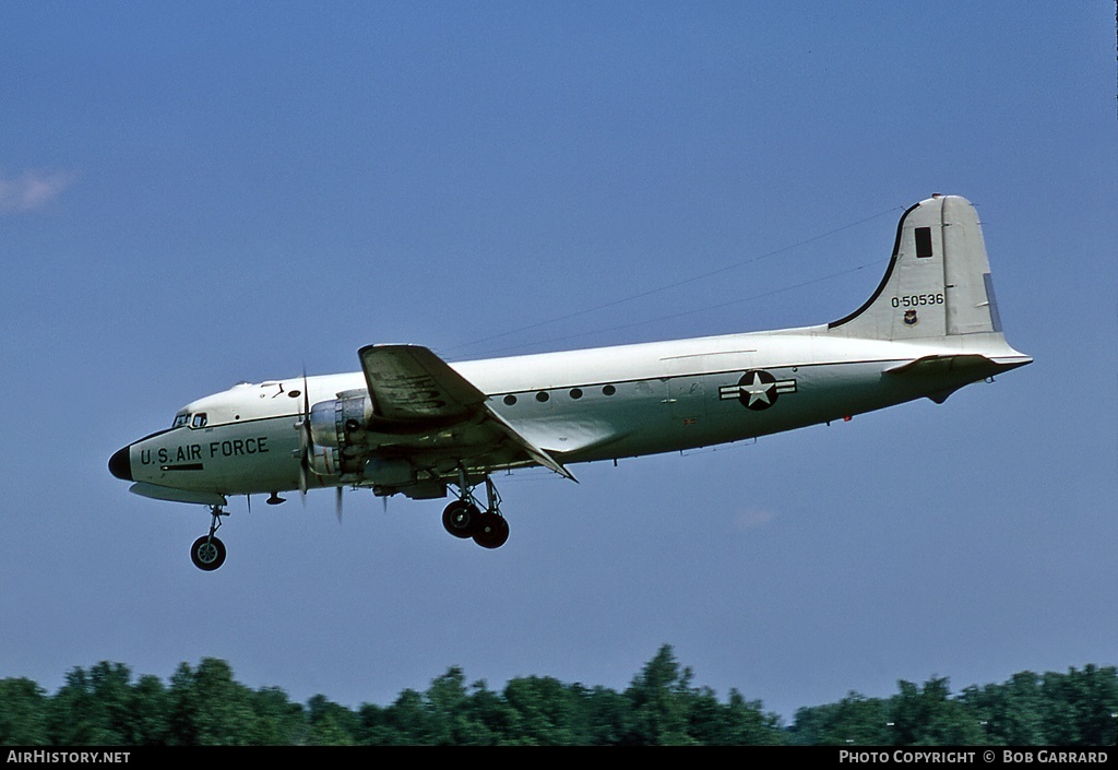 Aircraft Photo of 45-536 / 0-50536 | Douglas C-54G Skymaster | USA - Air Force | AirHistory.net #38144
