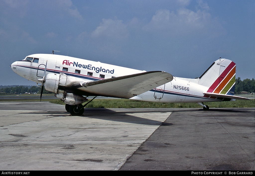 Aircraft Photo of N25666 | Douglas DC-3-314A | Air New England | AirHistory.net #38165