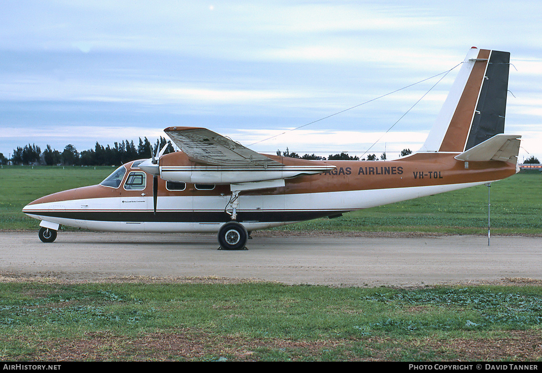 Aircraft Photo of VH-TOL | Aero Commander 500S Shrike Commander | Pagas Airlines | AirHistory.net #38178