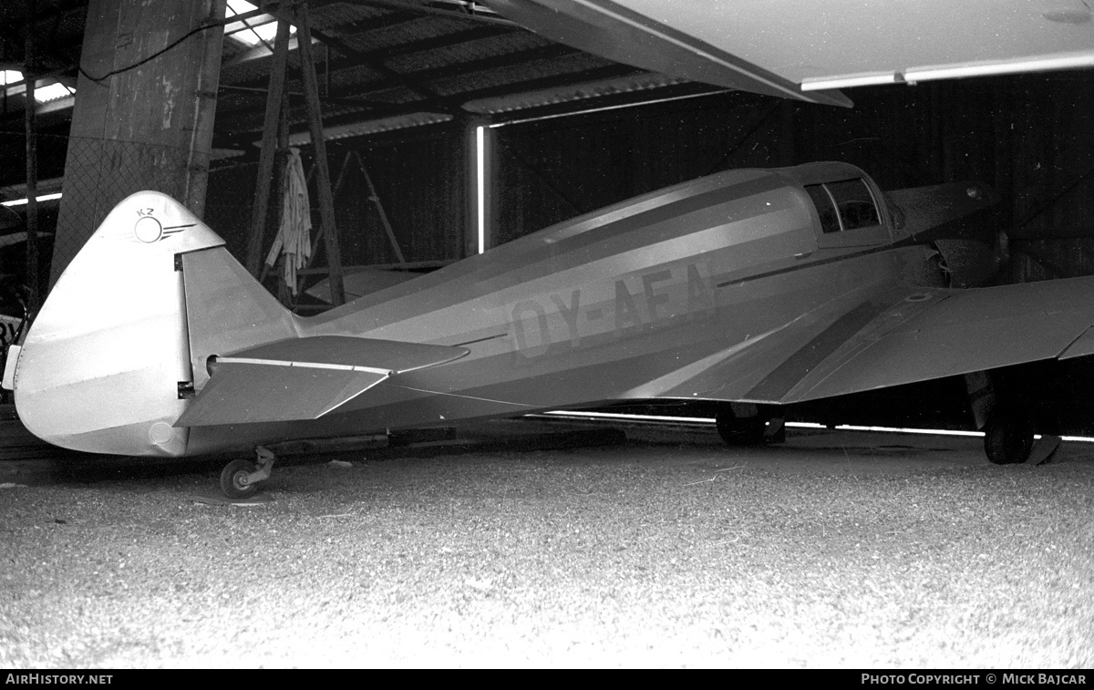 Aircraft Photo of OY-AEA | SAI KZ-II Kupé | AirHistory.net #38181
