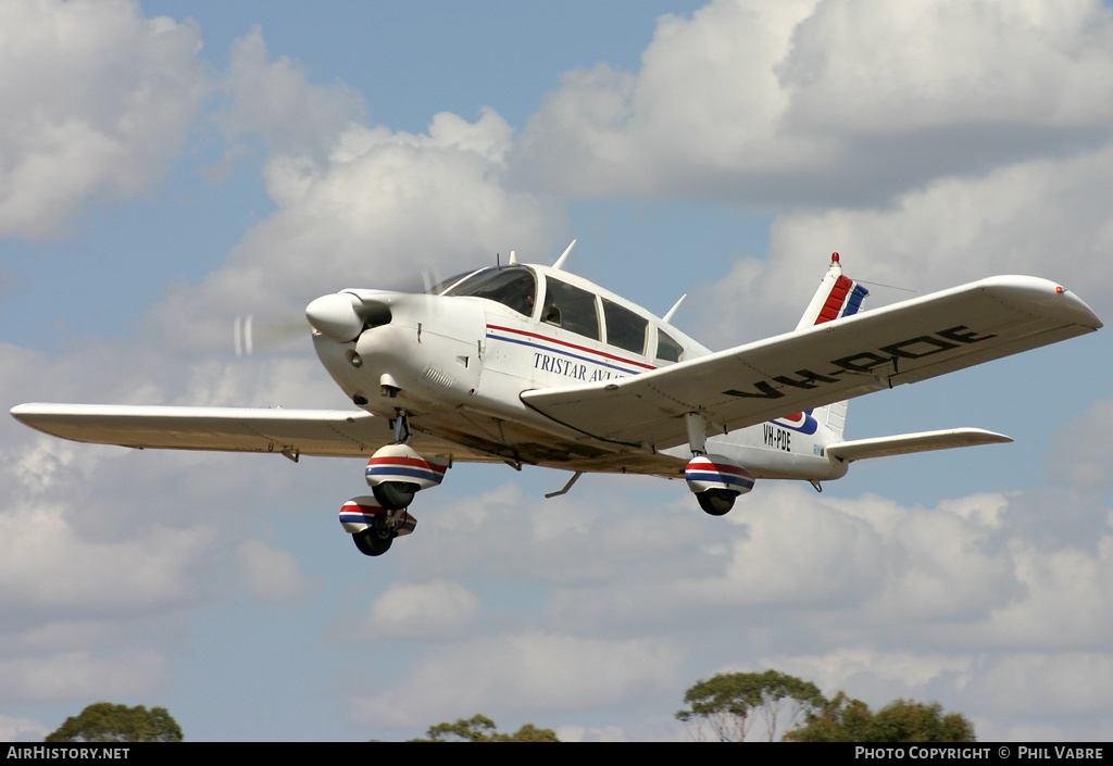 Aircraft Photo of VH-PDE | Piper PA-28-180 Cherokee D | Tristar Aviation | AirHistory.net #38191