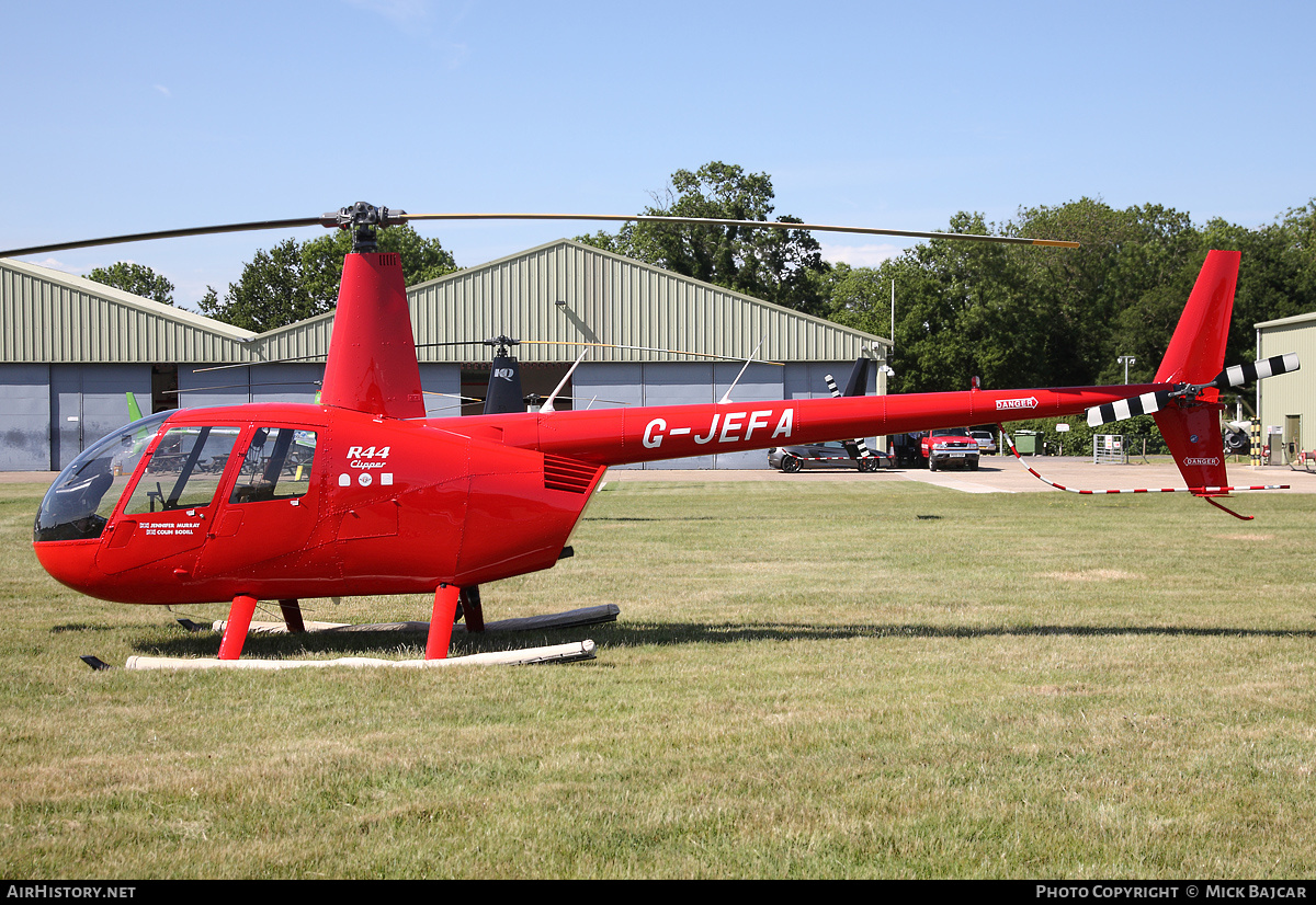 Aircraft Photo of G-JEFA | Robinson R-44 Clipper | AirHistory.net #38201