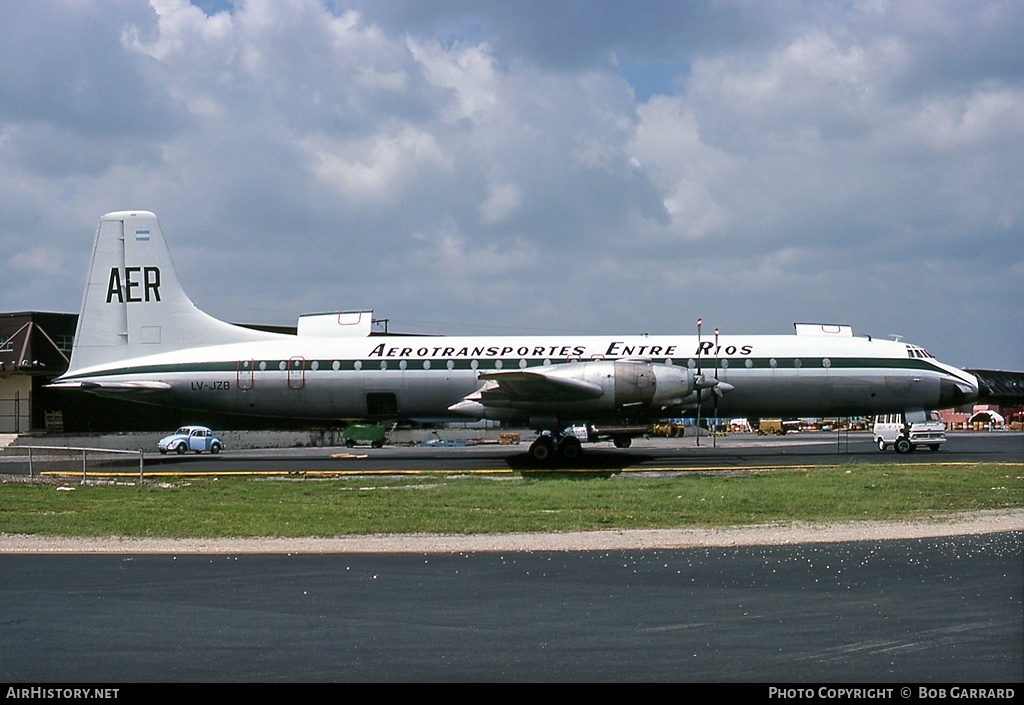 Aircraft Photo of LV-JZB | Canadair CL-44-6 Yukon | Aerotransportes Entre Ríos - AER | AirHistory.net #38207