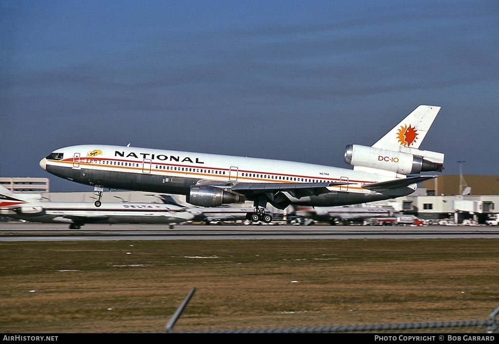 Aircraft Photo of N67NA | McDonnell Douglas DC-10-10 | National Airlines | AirHistory.net #38222