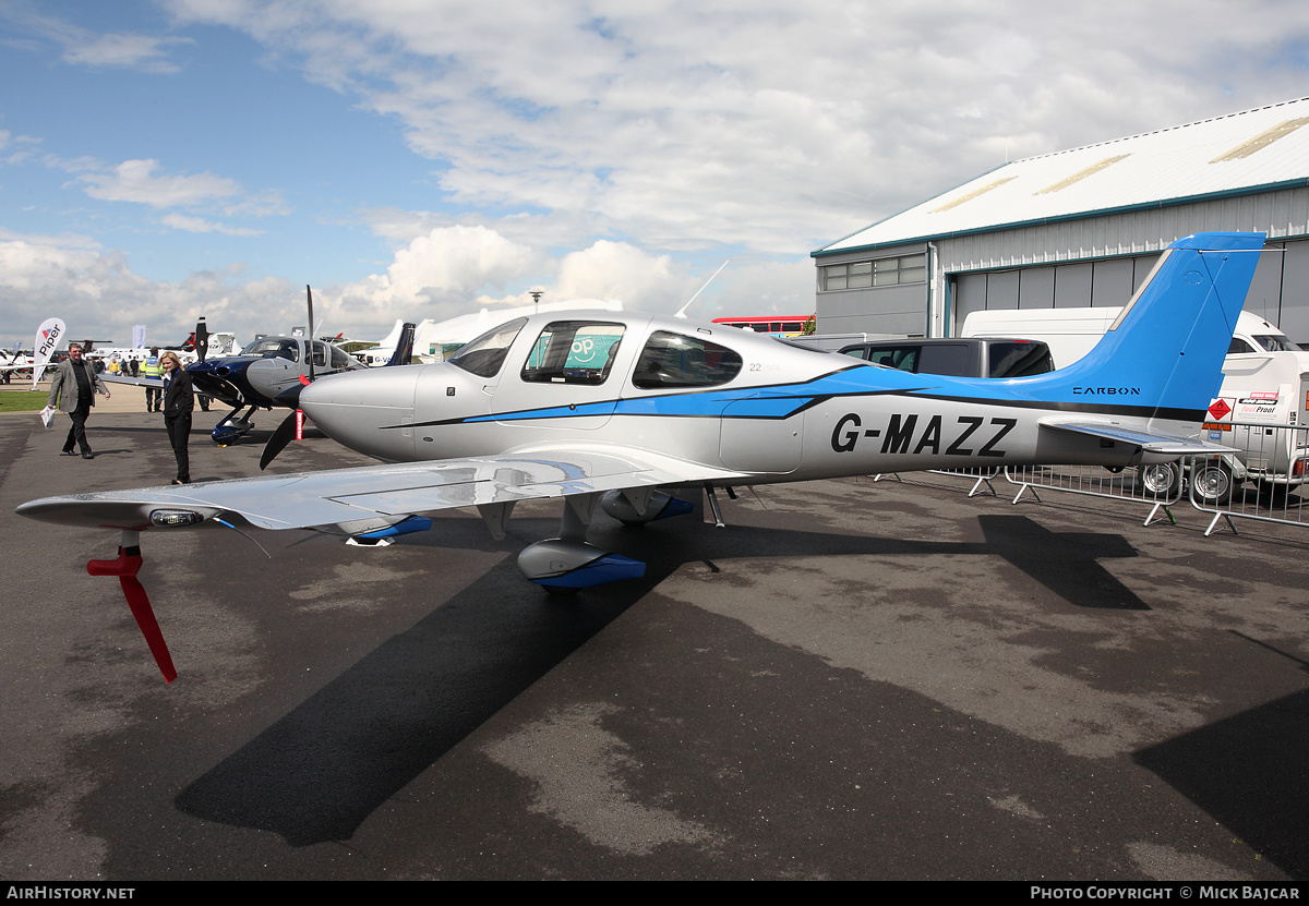 Aircraft Photo of G-MAZZ | Cirrus SR-22 G5-GTS Carbon | AirHistory.net #38246