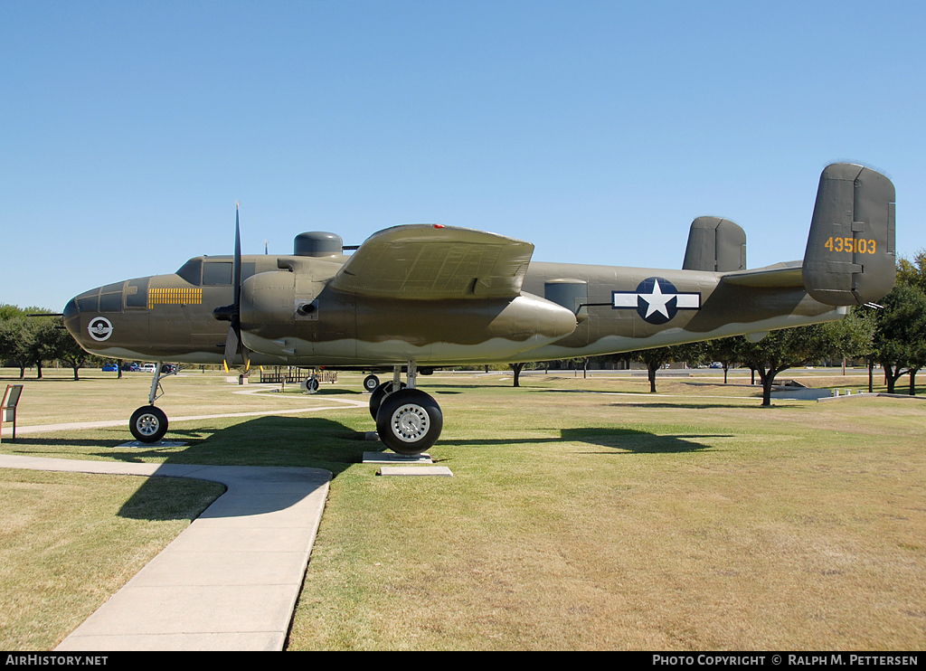 Aircraft Photo of 43-5103 / 435103 | North American TB-25N Mitchell | USA - Air Force | AirHistory.net #38253