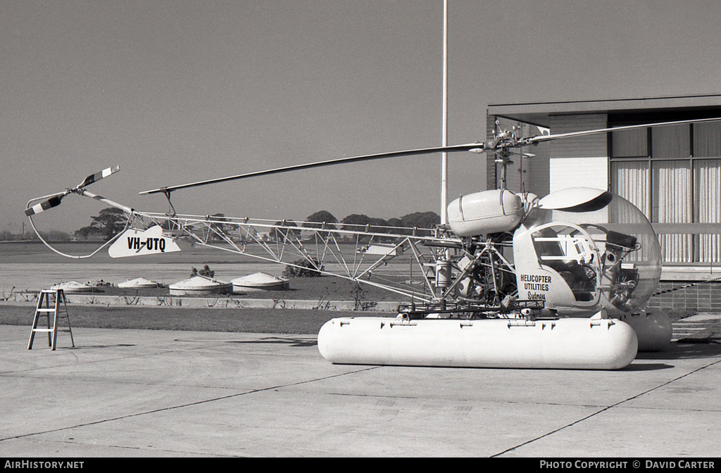 Aircraft Photo of VH-UTQ | Bell 47G-4 | Helicopter Utilities | AirHistory.net #38259