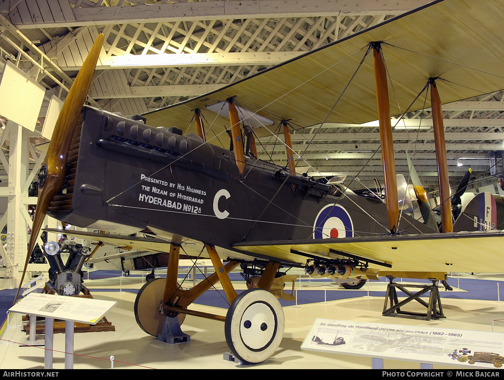 Aircraft Photo of F1010 | Airco DH-9A | UK - Air Force | AirHistory.net #38262