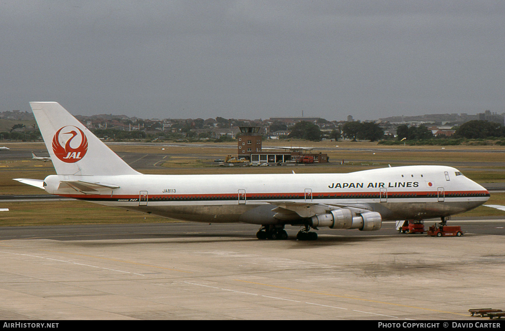Aircraft Photo of JA8113 | Boeing 747-246B | Japan Air Lines - JAL | AirHistory.net #38283