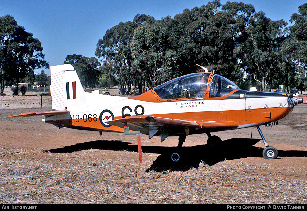 Aircraft Photo of A19-068 | New Zealand CT-4A Airtrainer | Australia - Air Force | AirHistory.net #38290