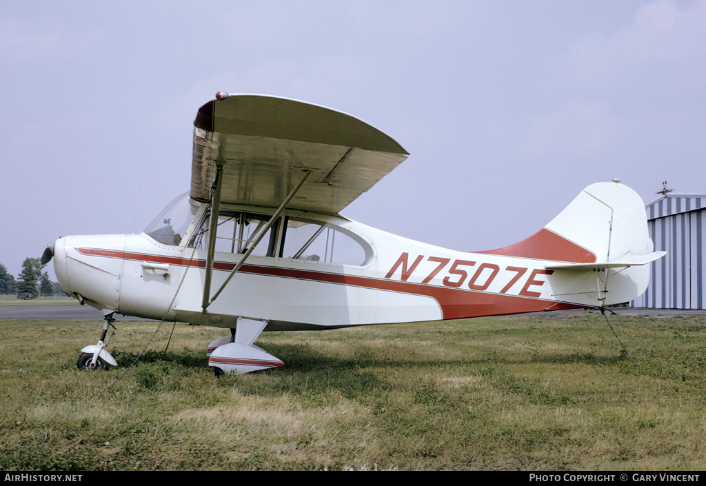 Aircraft Photo of N7507E | Champion 7FC Tri-Traveler | AirHistory.net #38294