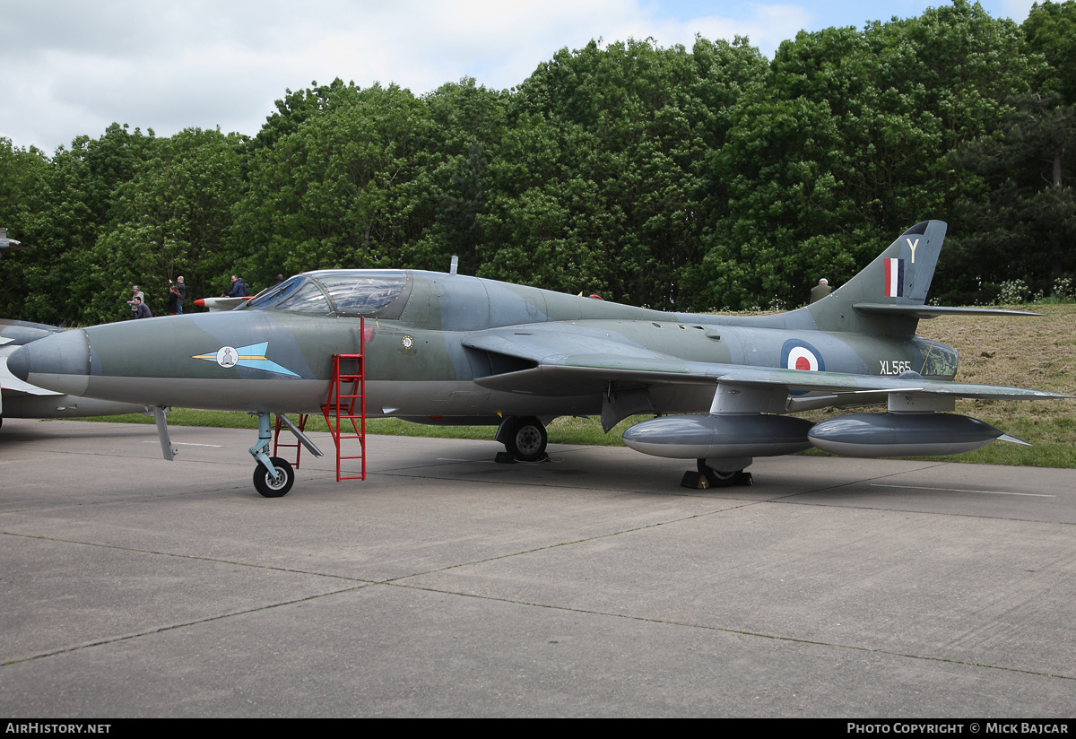 Aircraft Photo of XL565 | Hawker Hunter T8 | UK - Air Force | AirHistory.net #38299