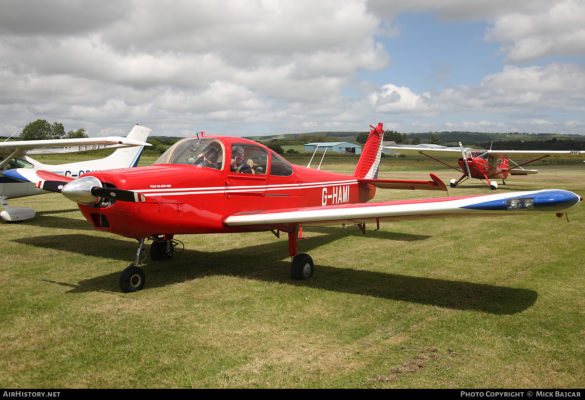 Aircraft Photo of G-HAMI | Fuji FA-200-180 Aero Subaru | AirHistory.net #38304