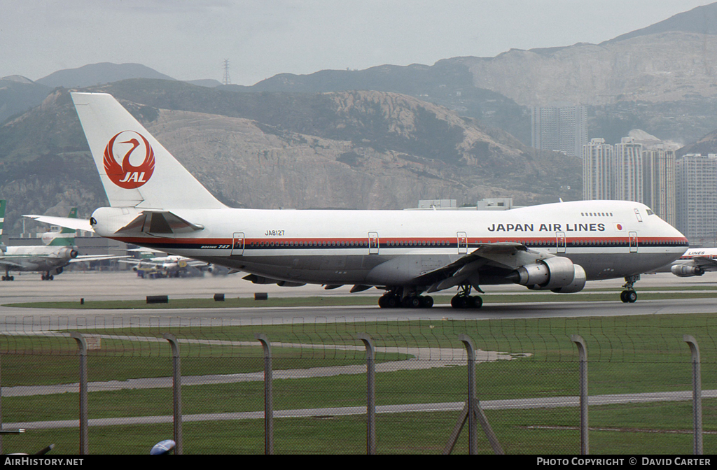 Aircraft Photo of JA8127 | Boeing 747-246B | Japan Air Lines - JAL | AirHistory.net #38310