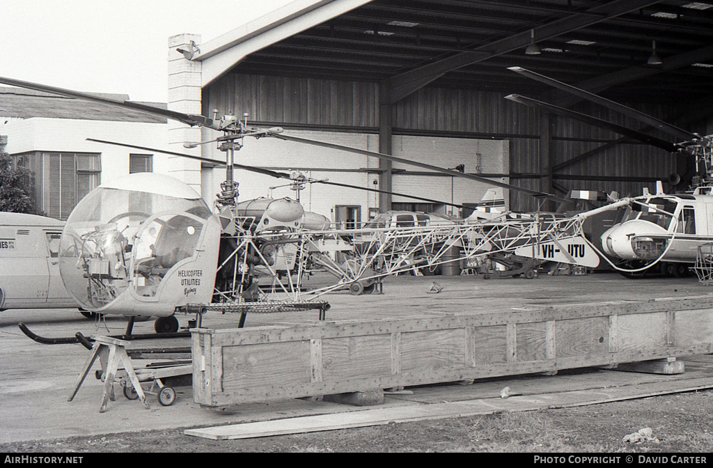 Aircraft Photo of VH-UTU | Bell 47D-1 | Helicopter Utilities | AirHistory.net #38318