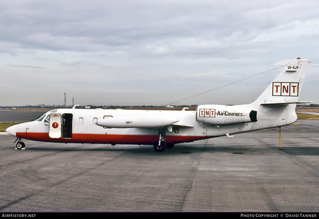Aircraft Photo of VH-AJP | Israel Aircraft Industries IAI-1124 Westwind 1 | TNT Air Couriers | AirHistory.net #38342