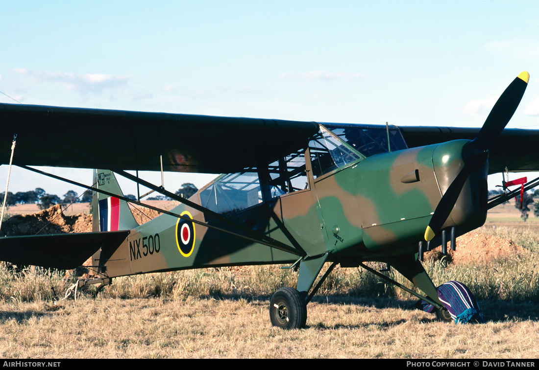 Aircraft Photo of VH-MBA / NX500 | Taylorcraft E Auster Mk3 | UK - Air Force | AirHistory.net #38344