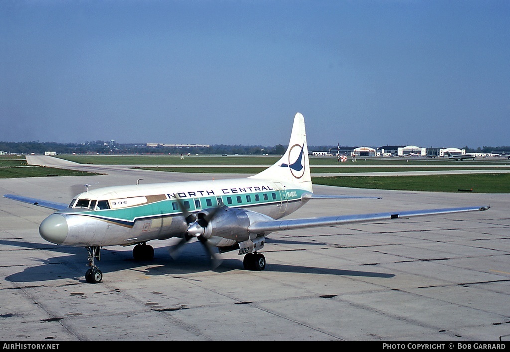 Aircraft Photo of N4801C | Convair 580 | North Central Airlines | AirHistory.net #38375
