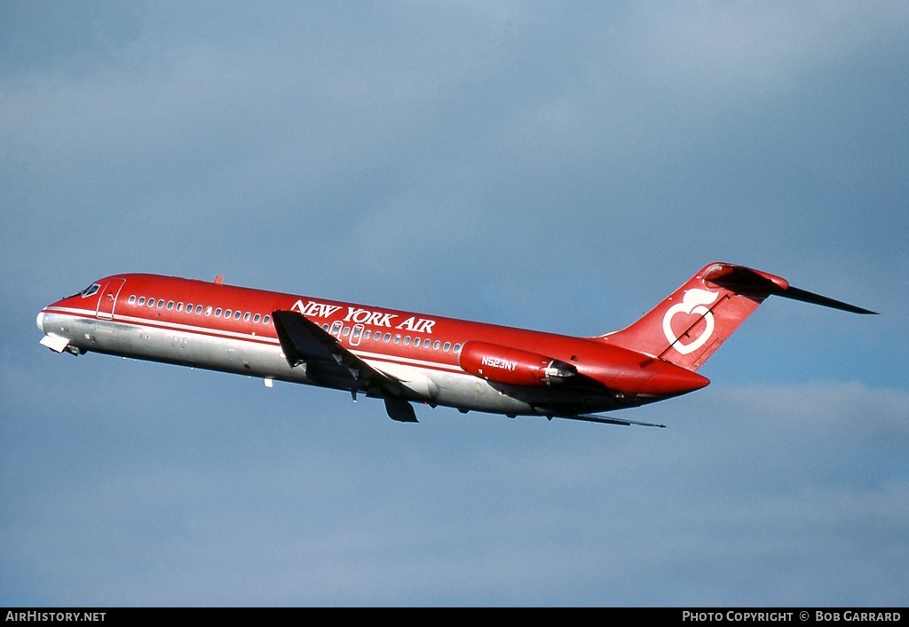 Aircraft Photo of N523NY | McDonnell Douglas DC-9-32 | New York Air | AirHistory.net #38382
