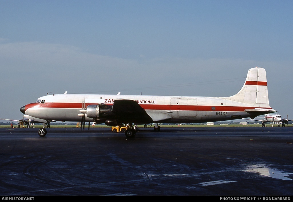 Aircraft Photo of N4913R | Douglas DC-6B(F) | Zantop International Airlines | AirHistory.net #38383