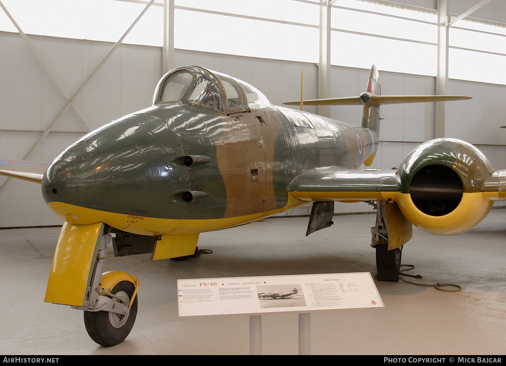 Aircraft Photo of DG202 | Gloster Meteor F9/40 | UK - Air Force | AirHistory.net #38385