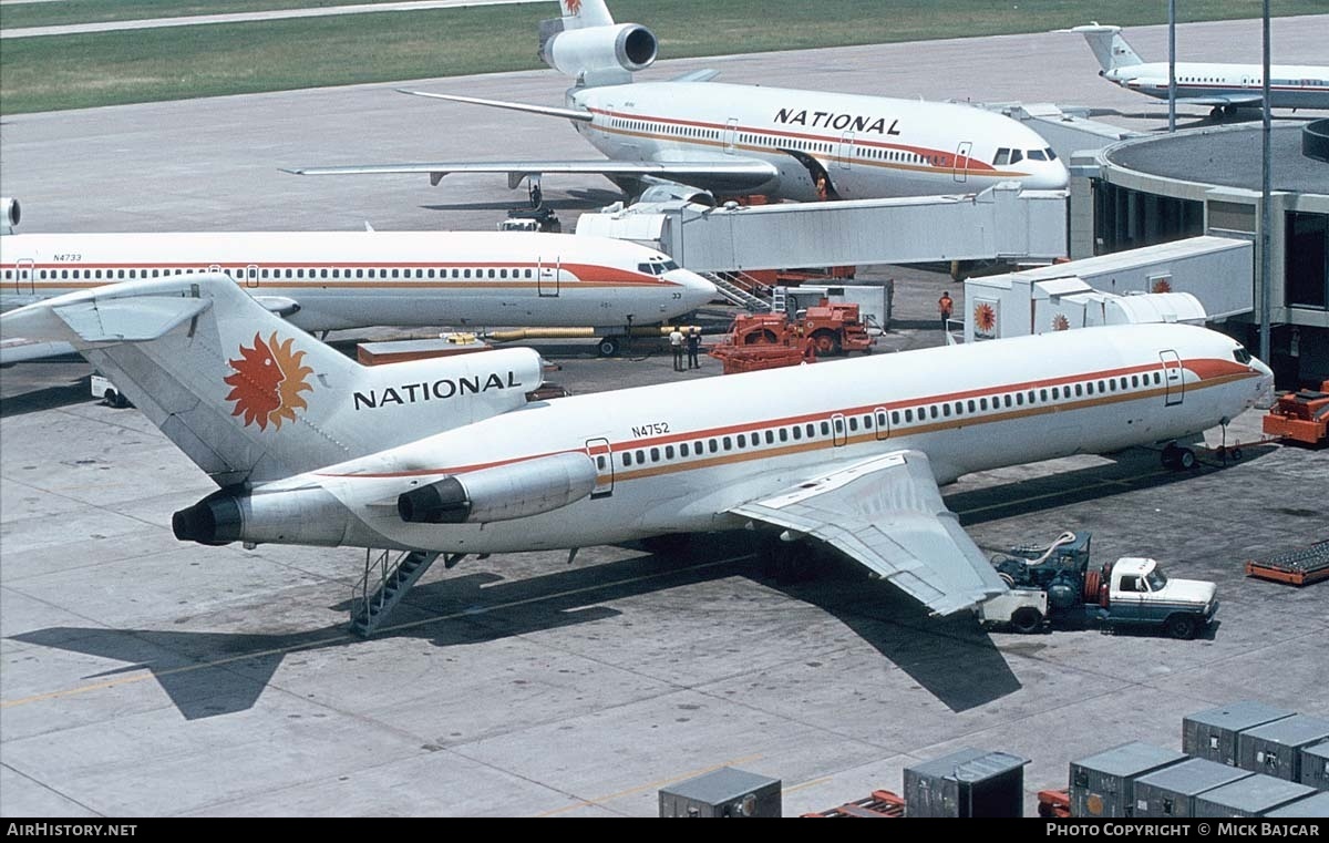 Aircraft Photo of N4752 | Boeing 727-235 | National Airlines | AirHistory.net #38457