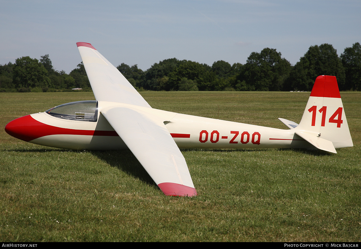 Aircraft Photo of OO-ZOQ | Schleicher Ka-6E Rhonsegler | AirHistory.net #38461