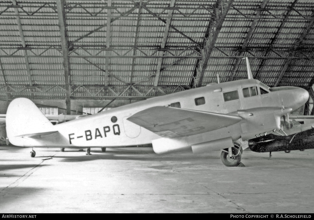 Aircraft Photo of F-BAPQ | Caudron C-449 Goeland | Air France | AirHistory.net #38480