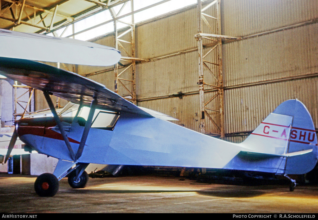 Aircraft Photo of G-ASHU | Piper PA-15 Vagabond | AirHistory.net #38481