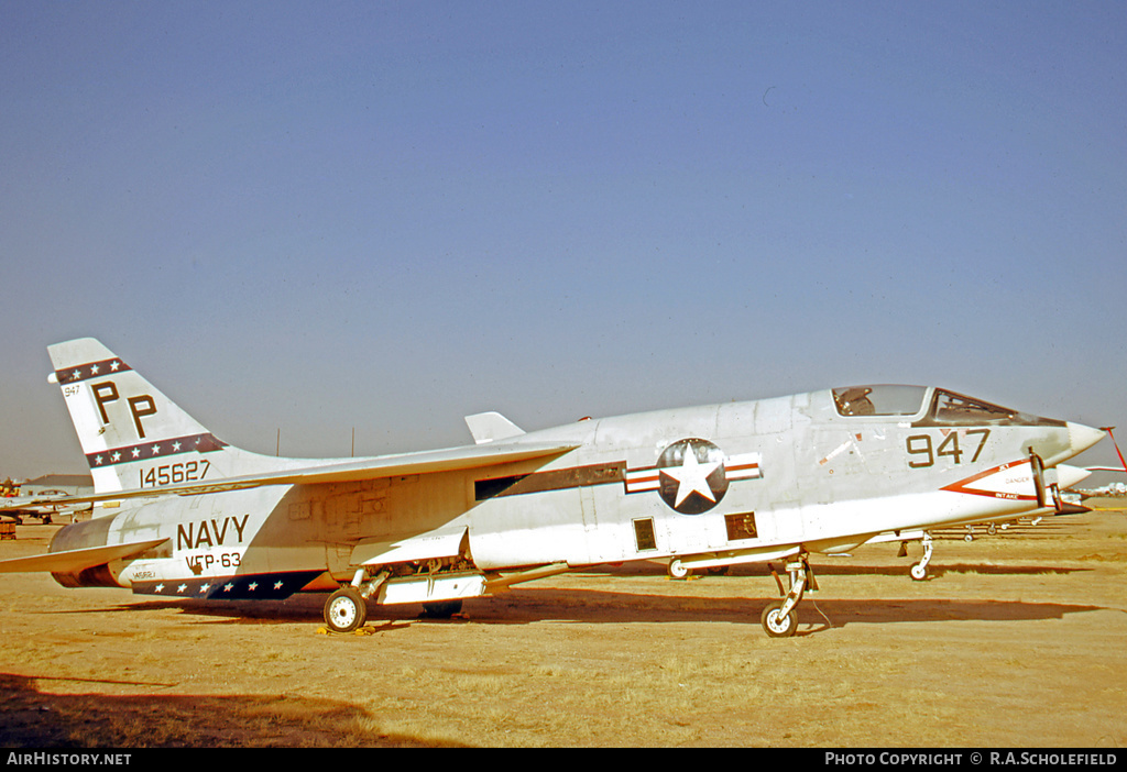Aircraft Photo of 145627 | Vought RF-8G Crusader | USA - Navy | AirHistory.net #38483