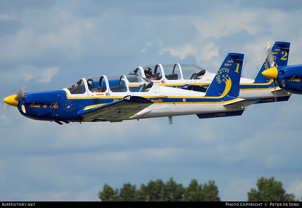 Aircraft Photo of 101 | Socata TB-30 Epsilon | France - Air Force | AirHistory.net #38503