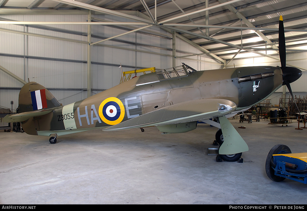 Aircraft Photo of Z3055 | Hawker Hurricane Mk2A | UK - Air Force | AirHistory.net #38505