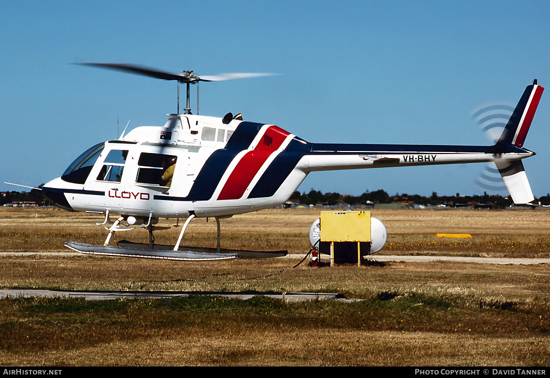 Aircraft Photo of VH-BHY | Bell 206B JetRanger II | Lloyd Helicopters | AirHistory.net #38522