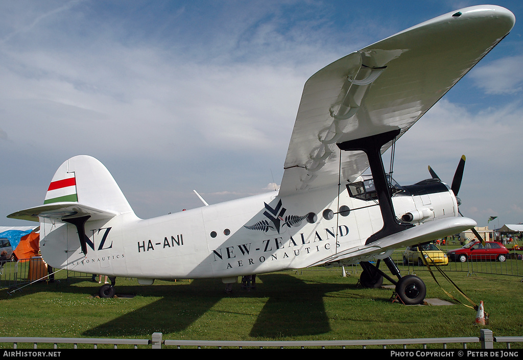 Aircraft Photo of HA-ANI | Antonov An-2P | AirHistory.net #38526