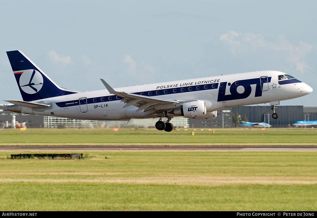 Aircraft Photo of SP-LIK | Embraer 175LR (ERJ-170-200LR) | LOT Polish Airlines - Polskie Linie Lotnicze | AirHistory.net #38527