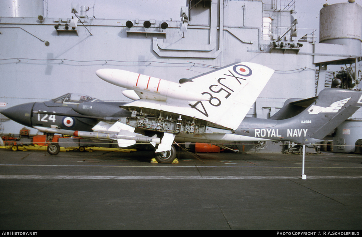 Aircraft Photo of XJ584 | De Havilland D.H. 110 Sea Vixen FAW2 | UK - Navy | AirHistory.net #38543