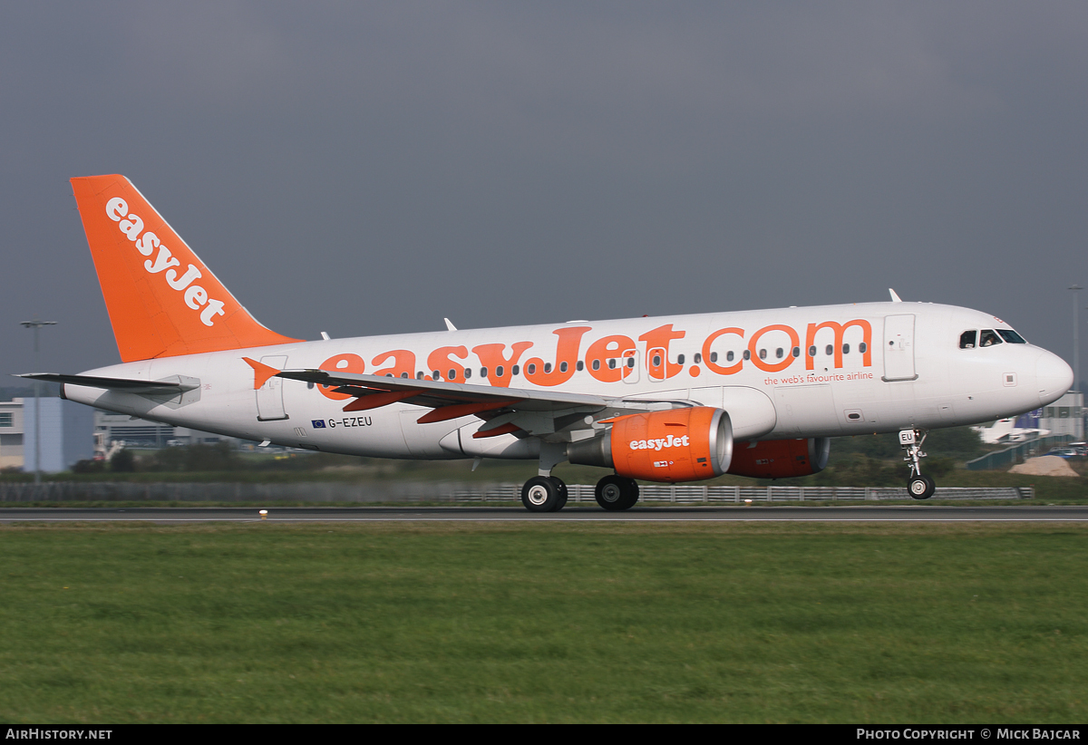 Aircraft Photo of G-EZEU | Airbus A319-111 | EasyJet | AirHistory.net #38559