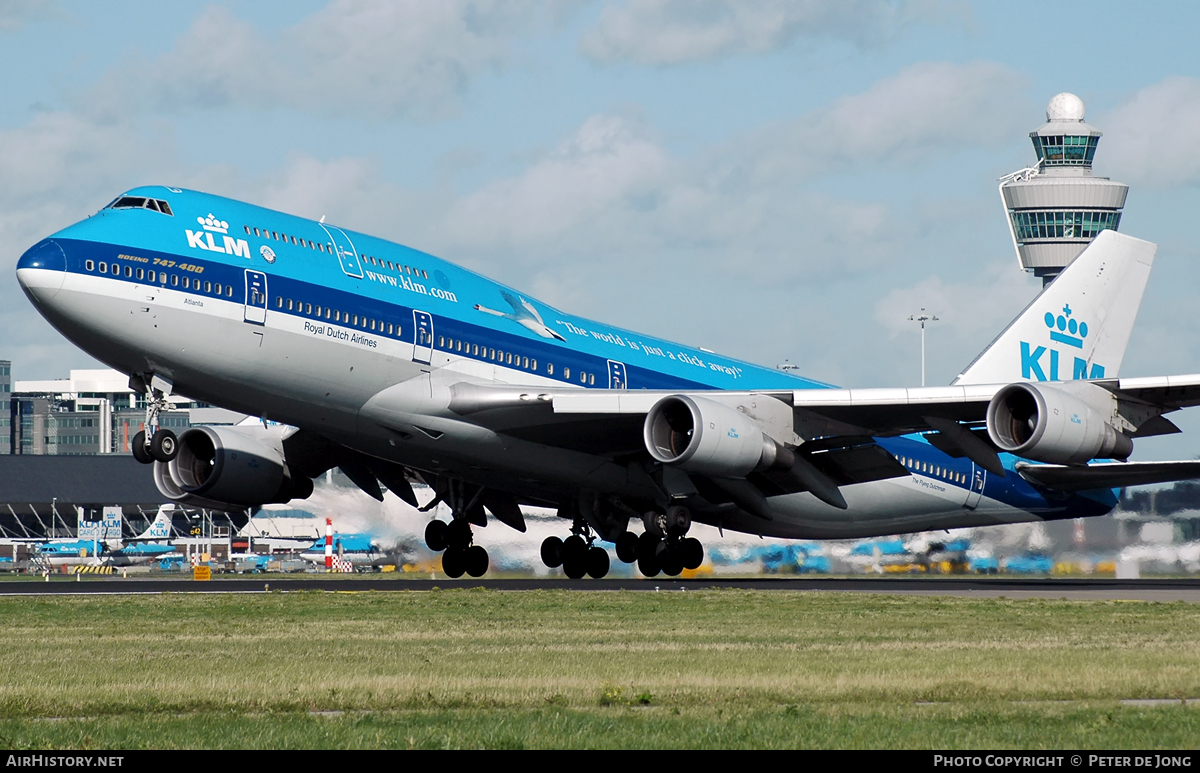 Aircraft Photo of PH-BFA | Boeing 747-406 | KLM - Royal Dutch Airlines | AirHistory.net #38568