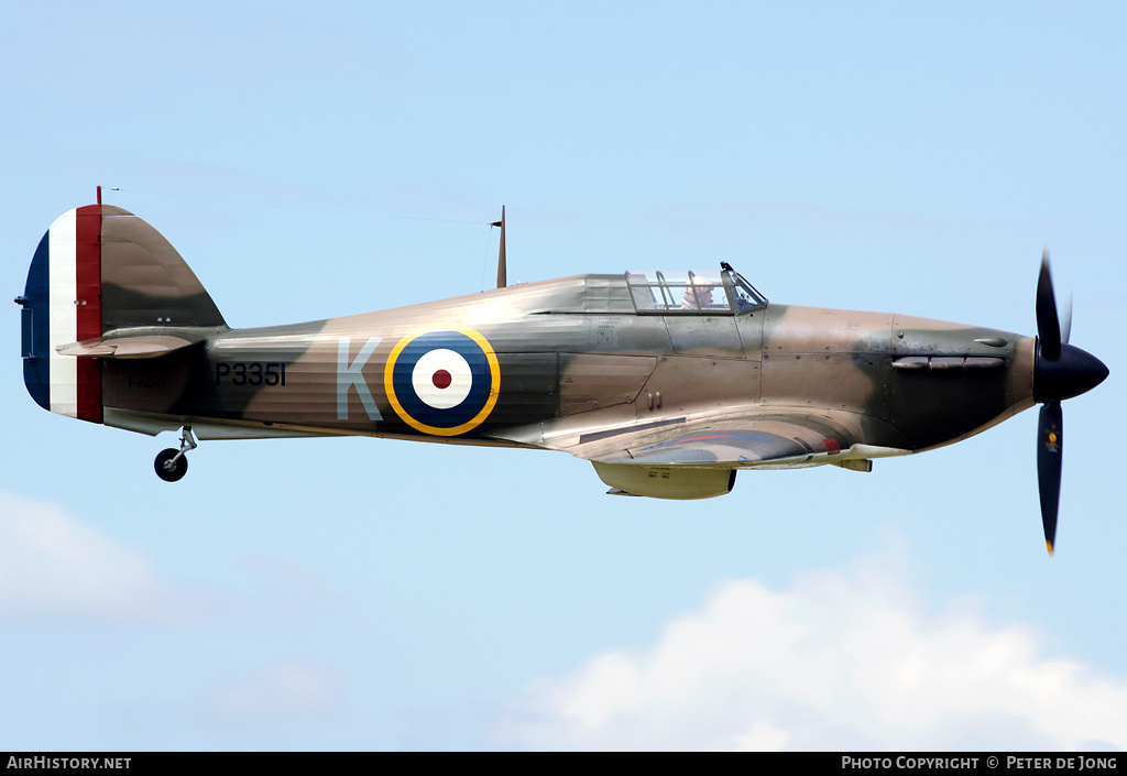 Aircraft Photo of F-AZXR / P3351 | Hawker Hurricane Mk2A | AirHistory.net #38569