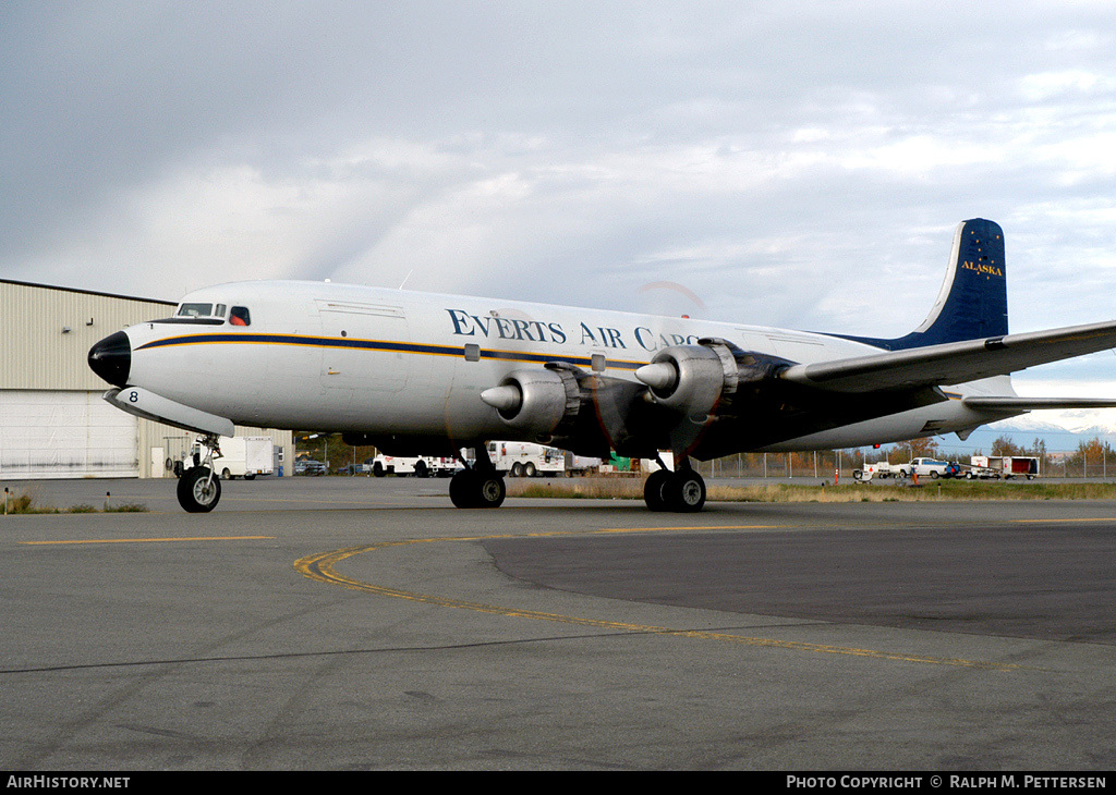 Aircraft Photo of N888DG | Douglas C-118A Liftmaster | Everts Air Cargo | AirHistory.net #38576