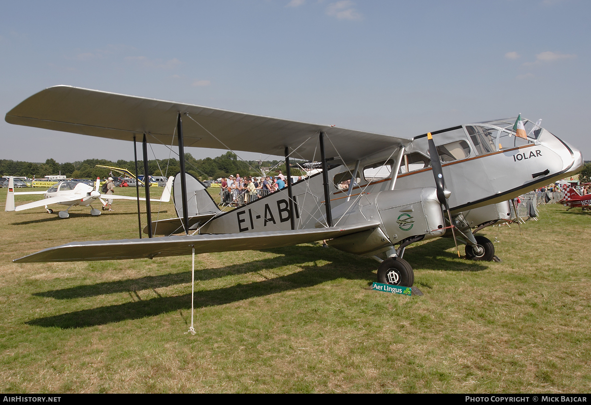 Aircraft Photo of EI-ABI | De Havilland D.H. 84 Dragon 2 | Aer Lingus Charitable Foundation | AirHistory.net #38592