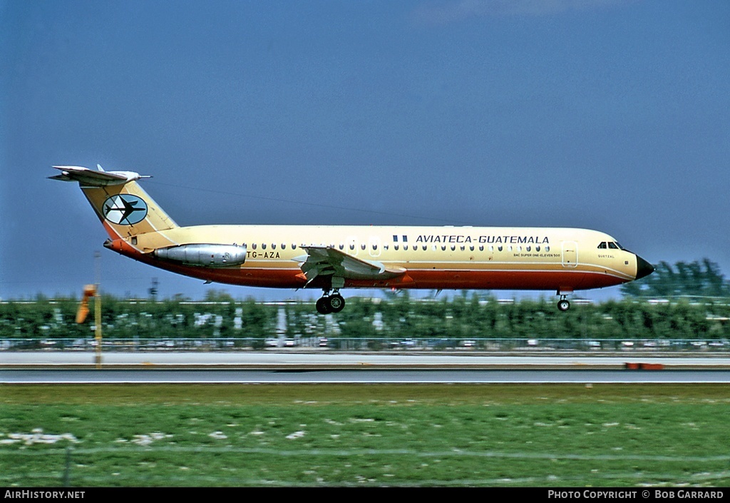 Aircraft Photo of TG-AZA | BAC 111-527FK One-Eleven | Aviateca | AirHistory.net #38600