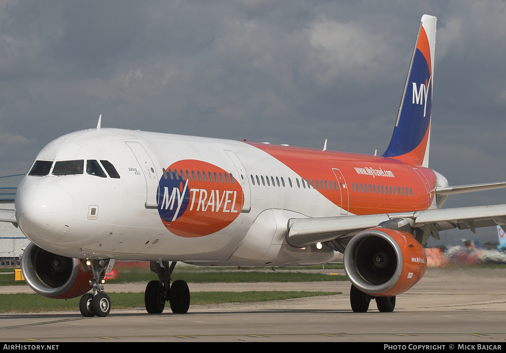 Aircraft Photo of G-SMTJ | Airbus A321-211 | MyTravel Airways | AirHistory.net #38640