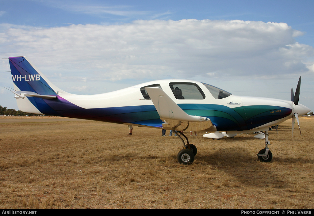Aircraft Photo of VH-LWB | Lancair Lancair IV-P | AirHistory.net #38645