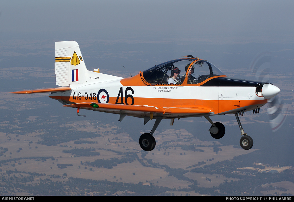 Aircraft Photo of VH-MCT / A19-046 | New Zealand CT-4A Airtrainer | Australia - Air Force | AirHistory.net #38663