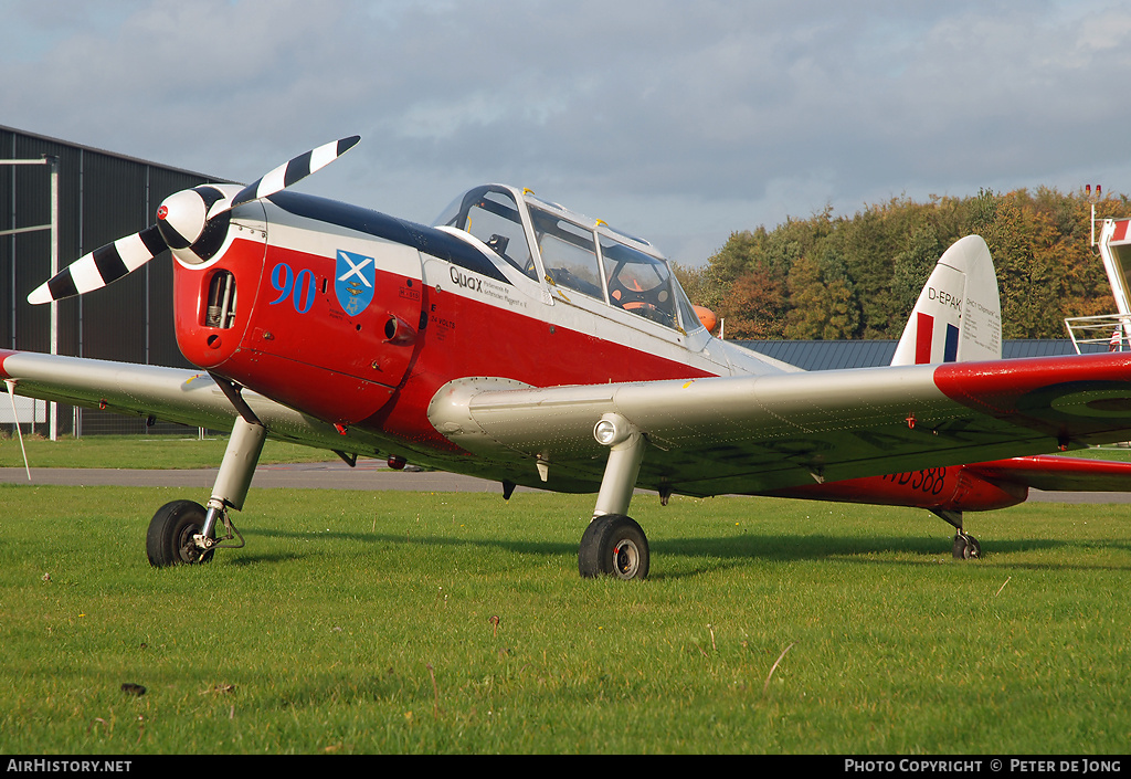 Aircraft Photo of D-EPAK / WD388 | De Havilland DHC-1 Chipmunk Mk22 | Quax | AirHistory.net #38701