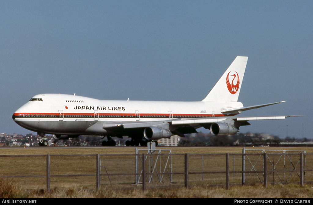 Aircraft Photo of JA8130 | Boeing 747-246B | Japan Air Lines - JAL | AirHistory.net #38716