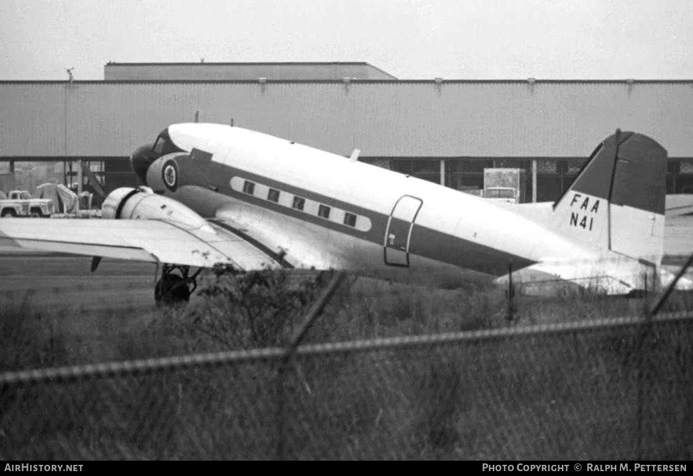 Aircraft Photo of N41 | Douglas C-47A Skytrain | FAA - Federal Aviation Administration | AirHistory.net #38726